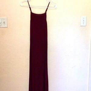 Floor length dress